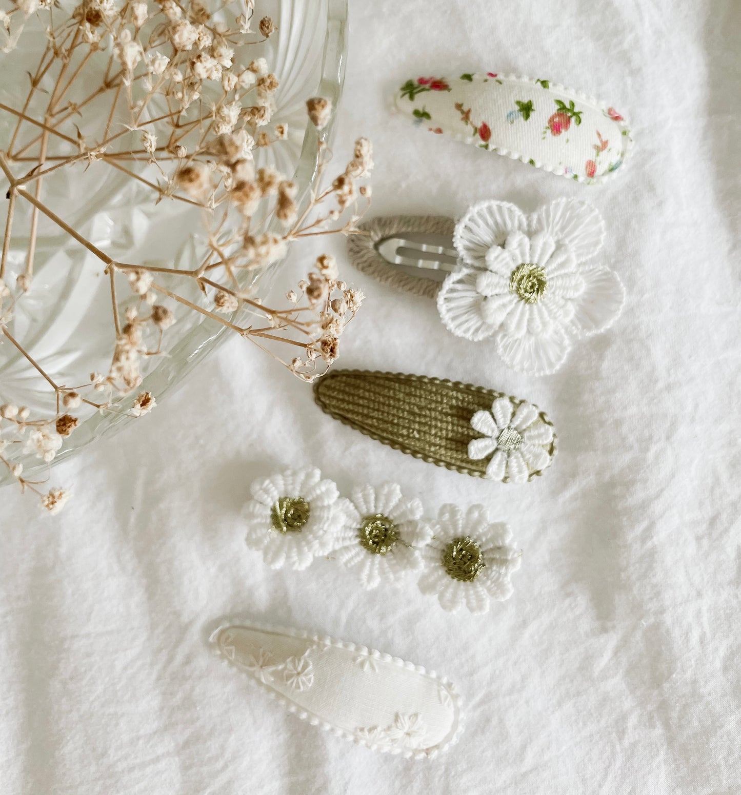 Green | 5 Piece Clip Set