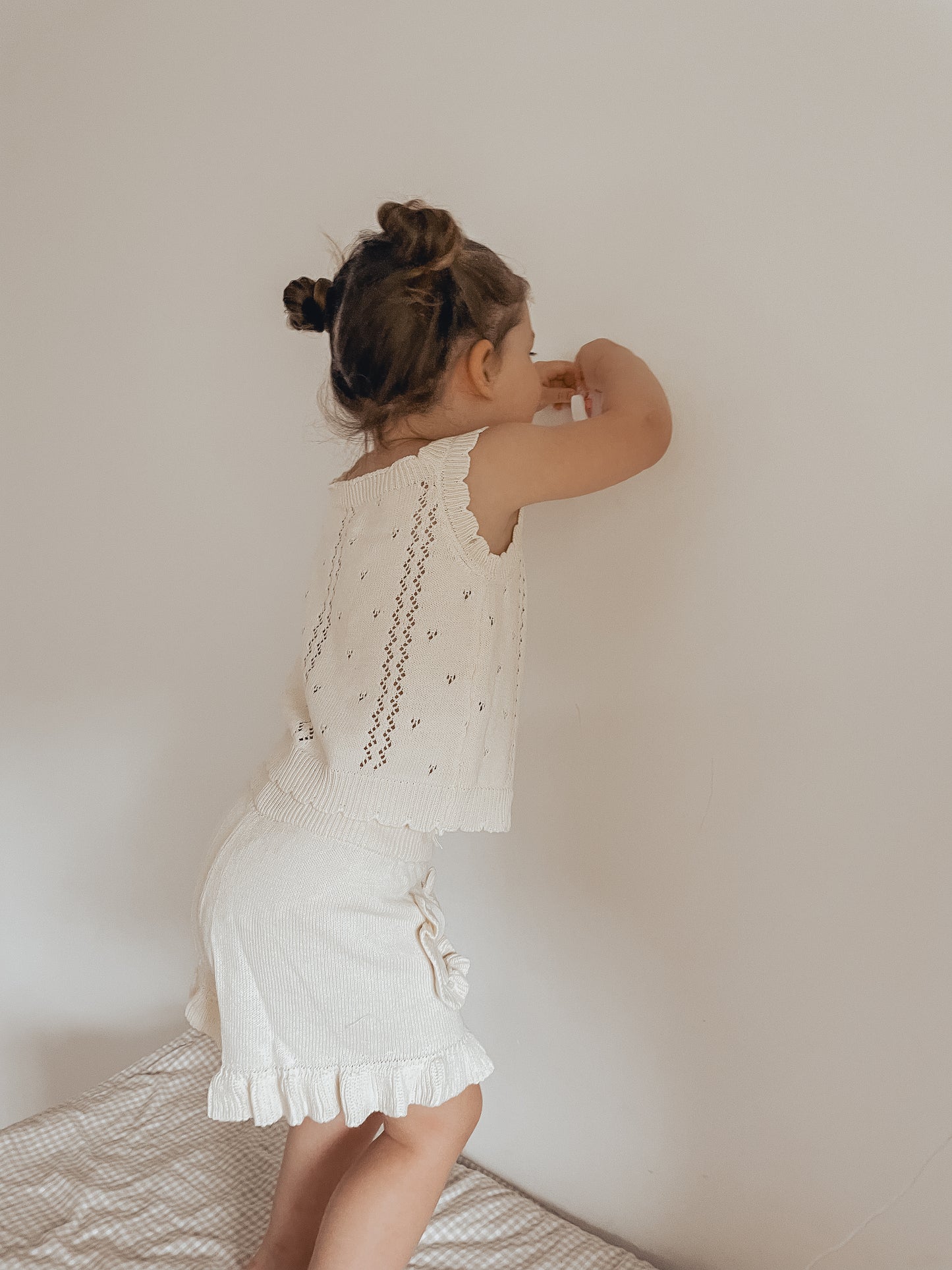 Cream | Knitted Set