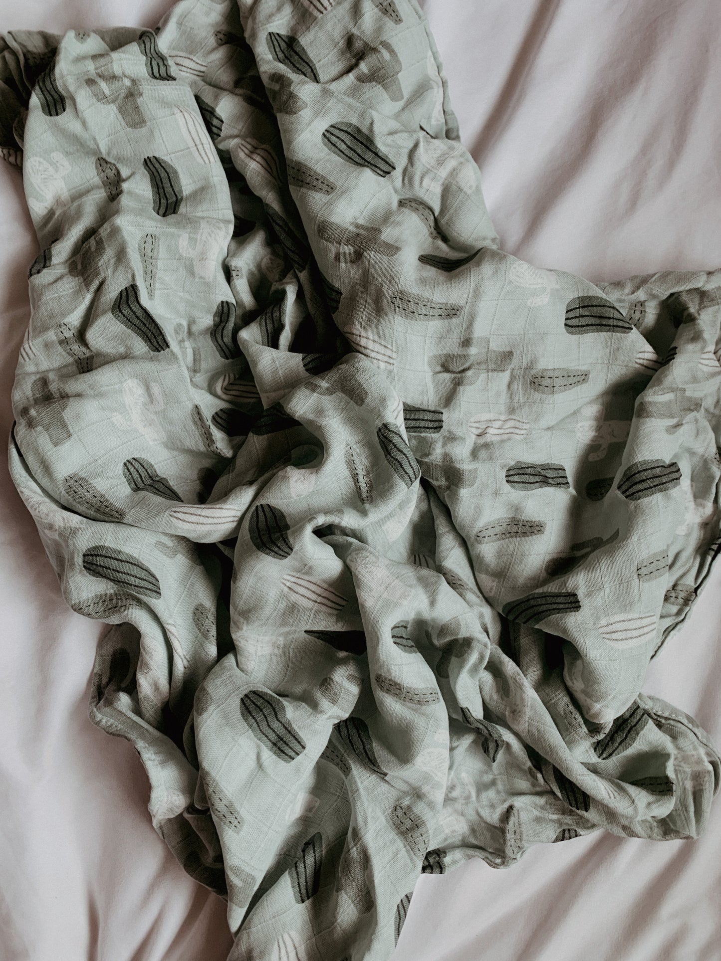 Cactus | Swaddle | Muslin Wrap - Large