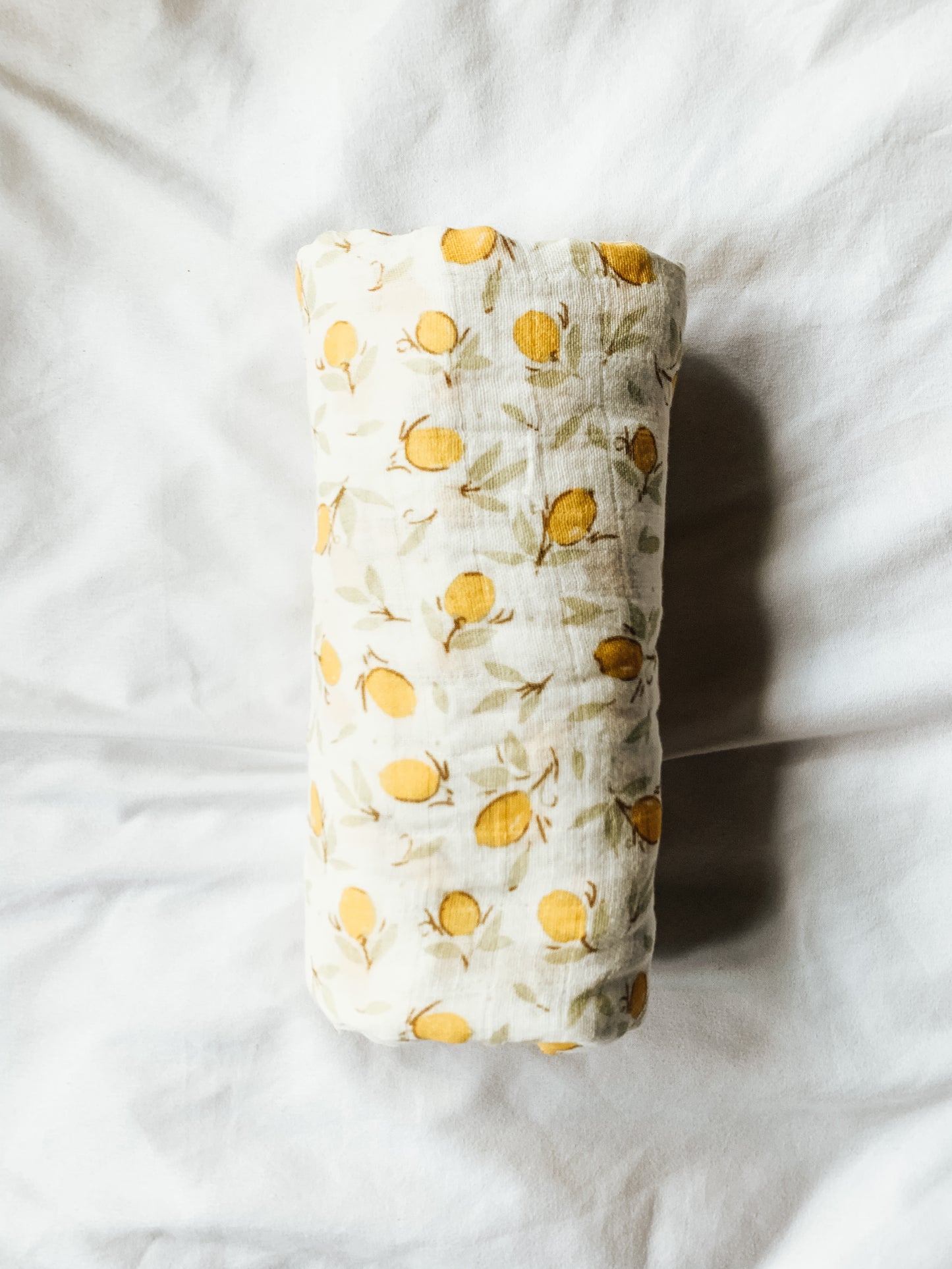 Lemoncello | Swaddle | Muslin Wrap- Large