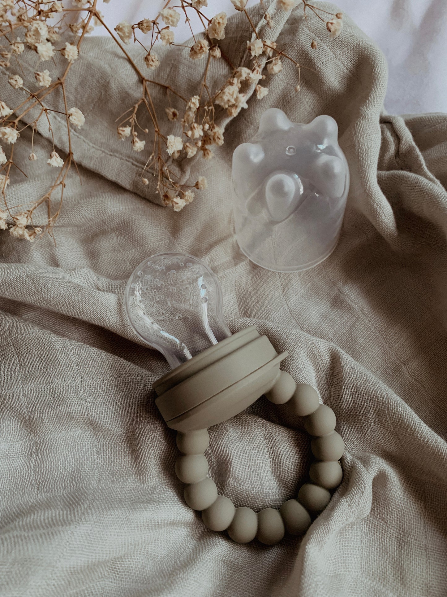 Baby Teether | Feeder with Cover