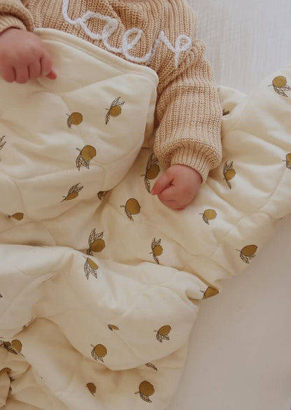 Lemon | Cot Quilt