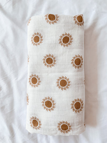 Soleil | Swaddle | Muslin Wrap - Large