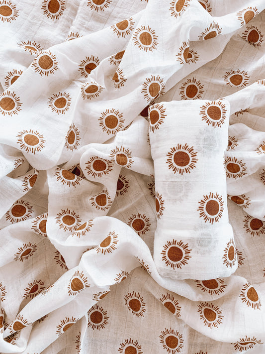 Soleil | Swaddle | Muslin Wrap - Large