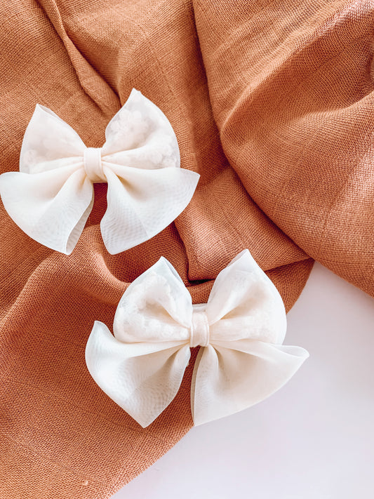 Flutter | Bow Hair Clips