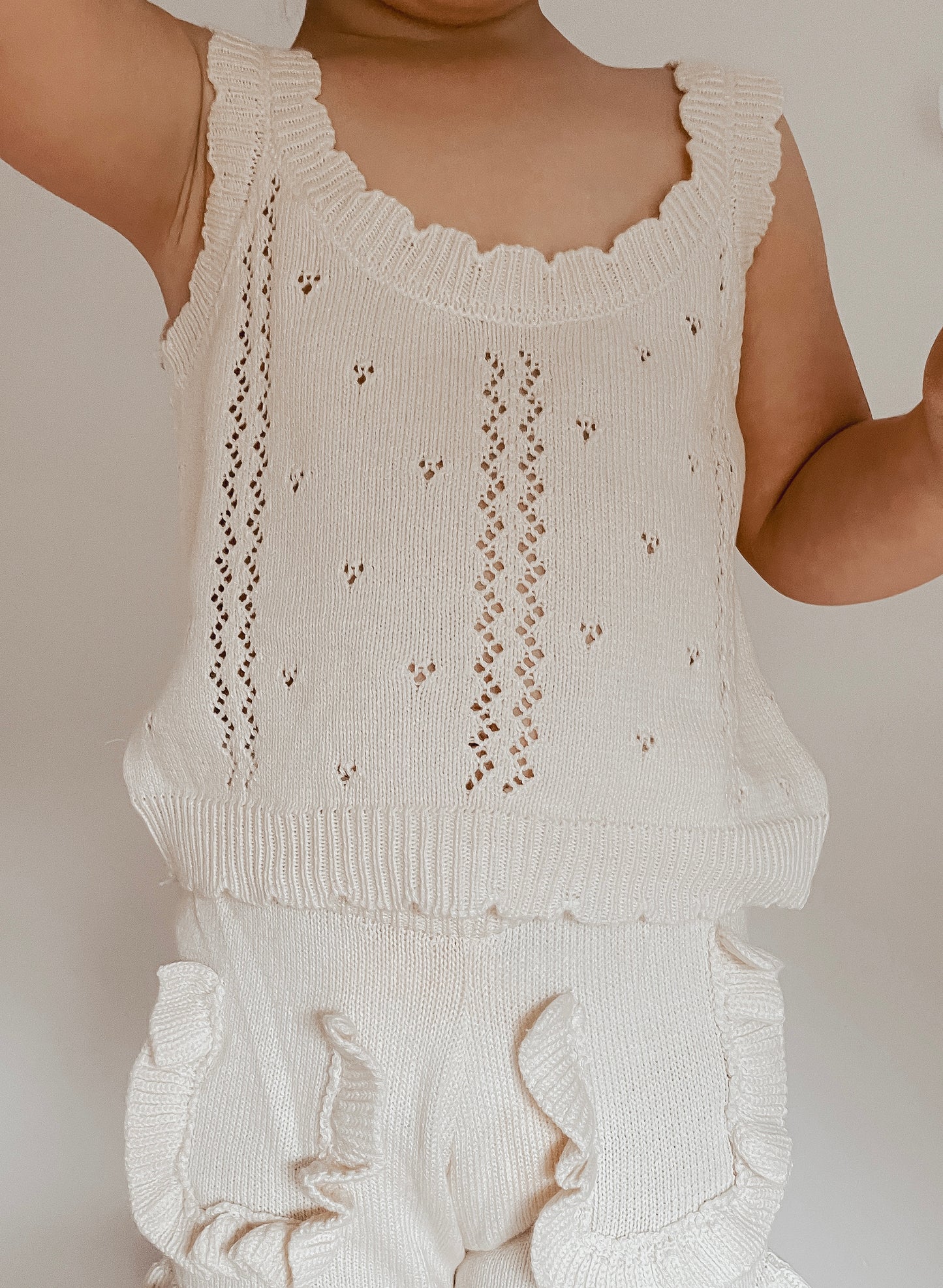 Cream | Knitted Set