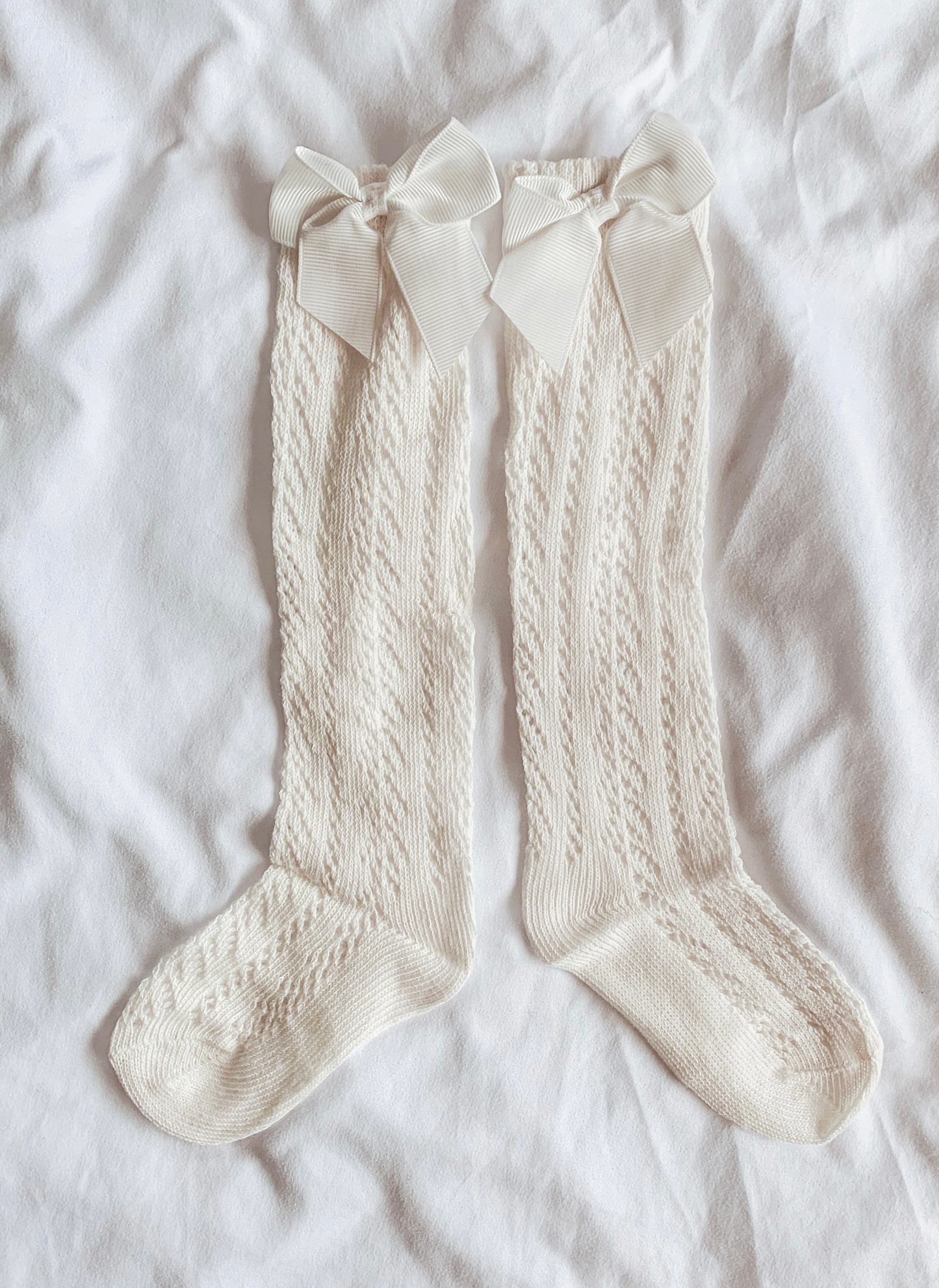 Ivory | Knee-High Socks